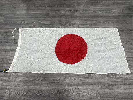 VINTAGE FLAG OF JAPAN - 66”x32”