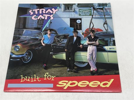 STRAY CATS - BUILT FOD SPEED - EXCELLENT (E)