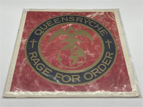 QUEENSRYCHE - RAGE FOR ORDER - VG (slightly scratched)