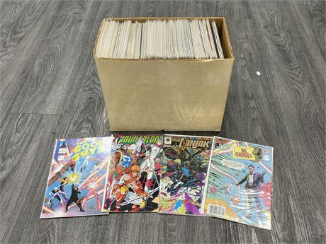 110 MIXED COMICS - BAGGED & BOARDED