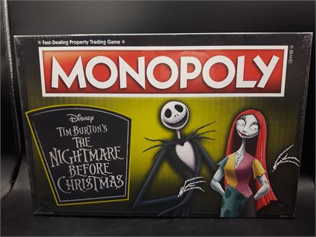 SEALED - NIGHTMARE BEFORE CHRISTMAS MONOPOLY
