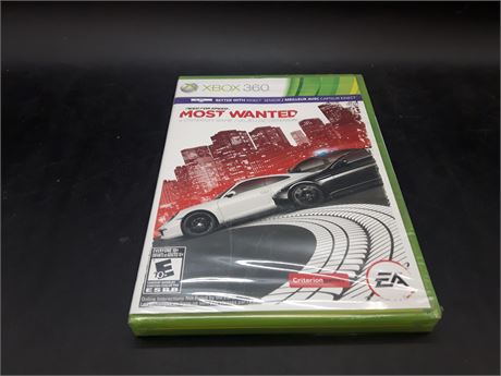 SEALED - NEED FOR SPEED MOST WANTED- XBOX 360