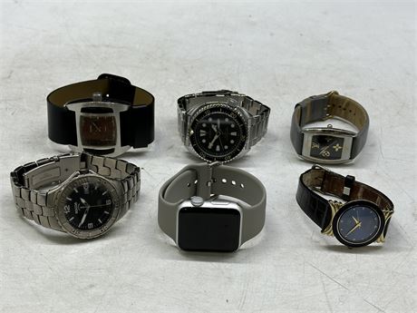6 ASSORTED WATCHES