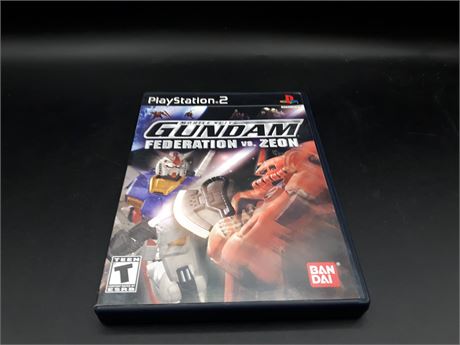 MOBILE SUIT GUNDAM FEDERATION - VERY GOOD CONDITION - PS2