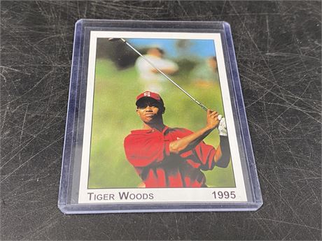 1995 TIGER WOODS PROMO CARD