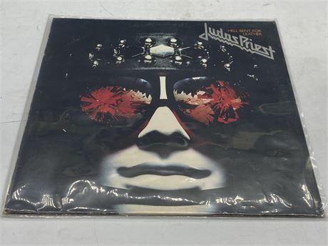 JUDAS PRIEST - HELL BENT FOR LEATHER (1979) - VG+