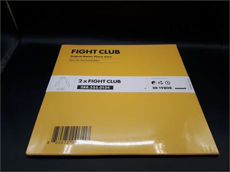 SEALED - FIGHT CLUB - LIMITED EDITION DOUBLE LP VINYL RARE EDITION - MOND-041