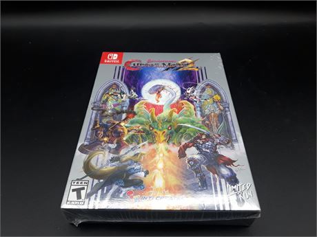 SEALED - BLOODSTAINED CURSE OF THE MOON 2 LIMITED EDITION - SWITCH
