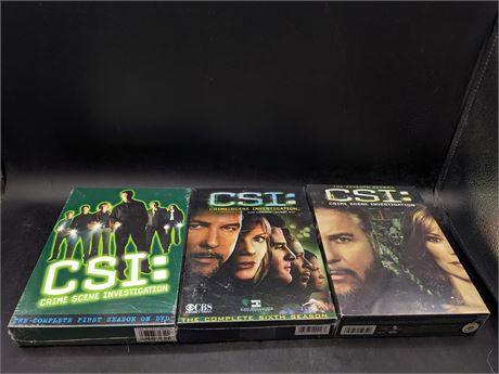 SEALED - CSI- SEASONS 1, 6 & 7 - DVD
