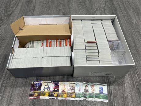 OVER 3000 FINAL FANTASY TRADING CARDS