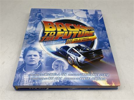 BACK TO THE FUTURE: THE ULTIMATE VISUAL HISTORY HARDCOVER BOOK (NEW)