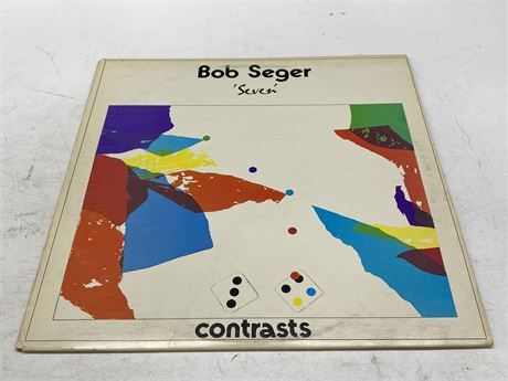 BOB SEGER - SEVEN - VG+