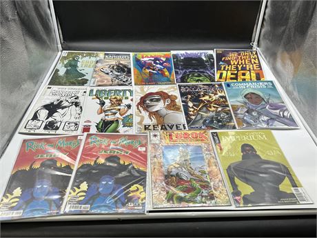 14 FIRST ISSUE COMICS