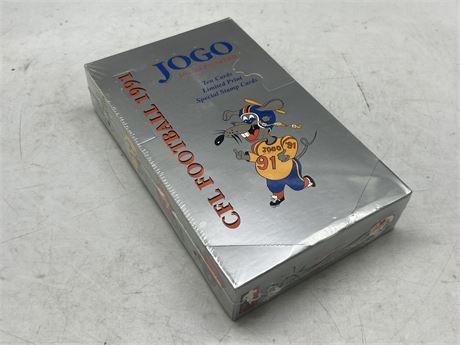 SEALED 1991 CFL JOGO BOX