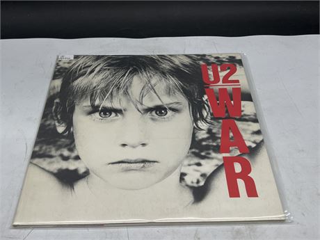 1st PRESS / UK PRESS - U2 - WAR - EXCELLENT (E)
