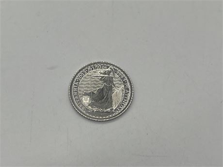 1/10th OZ 999. FINE PLATINUM COIN