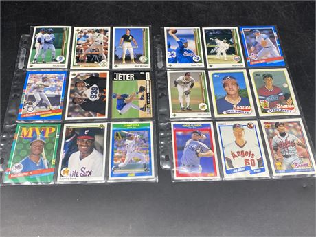 18 MISC. MLB CARDS