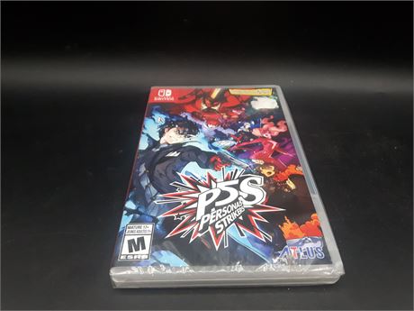 SEALED - PERSONA 5 STRIKERS  - SWITCH