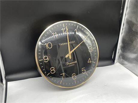LARGE WATCH FACE STYLE WALL CLOCK - 16” DIAMETER