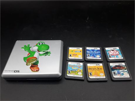 COLLECTION OF DS GAMES - VERY GOOD CONDITION