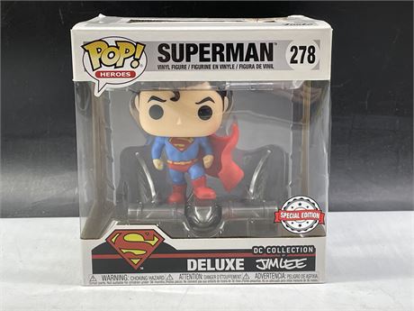 DC COLLECTION BY JIM LEE SUPERMAN DELUXE FUNKO POP SPECIAL EDITION