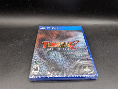 SEALED - TUROK 2 SEEDS OF EVIL - LIMITED RUN - PS4