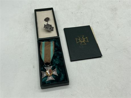 POLAND SCOUTS MEDAL OF MERIT - HIGHEST AWARD IN SCOUTS OF POLAND