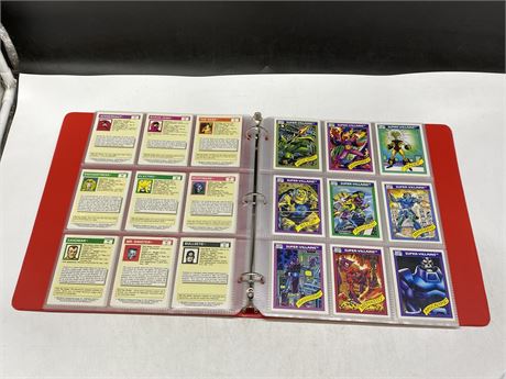 100+ MARVEL UNIVERSE SERIES 1 CARDS (1990)