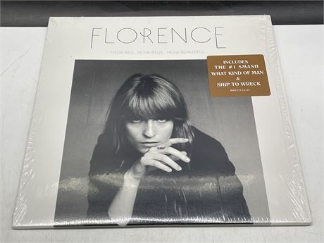 2015 FLORENCE + THE MACHINE - HOW BIG, HOW BLUE, HOW BEAUTIFUL 2 LP - MINT (M)