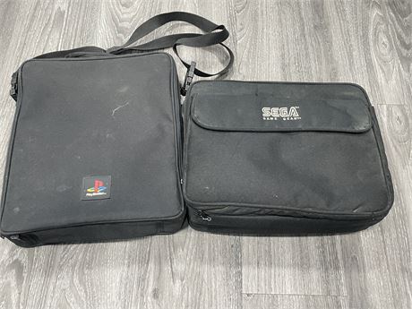 2 VIDEO GAME CONSOLE BAGS