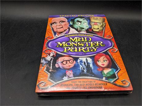SEALED - RARE - MAD MONSTER PARTY - SPECIAL EDITION - DVD