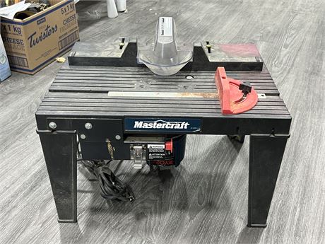 ROUTER W/ROUTER TABLE (18” wide)