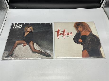 2 TINA TURNER RECORDS - EXCELLENT