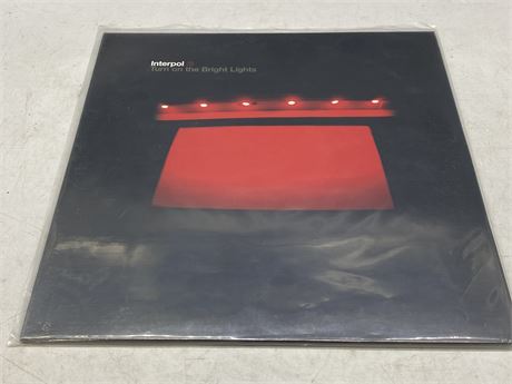 SEALED - INTERPOL - TURN ON THE BRIGHT LIGHTS