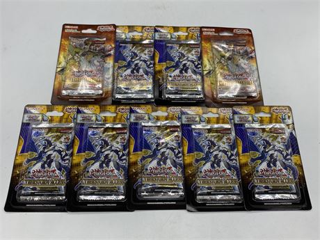 9 SEALED YU-GI-OH CYBERSTORM ACCESS / AMAZING DEFENDERS BOOSTER PACKS