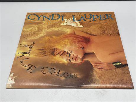 CYNDI LAUPER - TRUE COLORS - EXCELLENT (E)