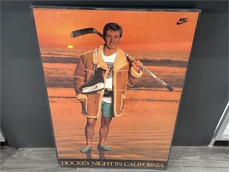 GRETZKY HOCKEY NIGHT IN CALI POSTER 2FT x 3FT