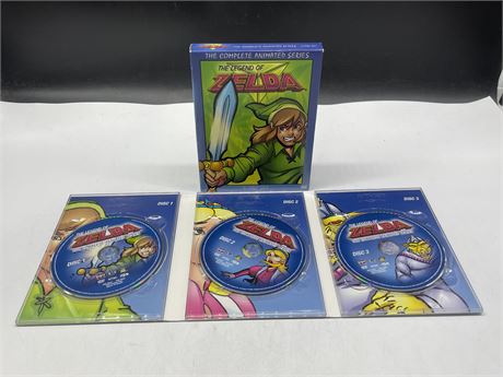 THE LEGEND OF ZELDA THE COMPLETE ANIMATED SERIES