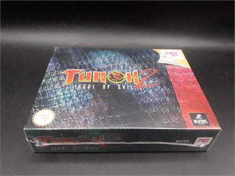 SEALED - TUROK 2 - COLLECTORS EDITION (LIMITED RUN) - PS4