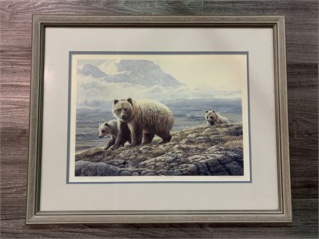 LISSA CALVERT GRIZZLY AND CUBS PRINT 3030/3790