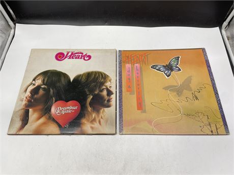 DREAMBOAT ANNIE & DOG AND BUTTERFLY - HEART - EXCELLENT (E)