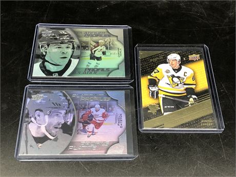 3 UPPER DECK TIM HORTONS NHL CARDS (DATSUK, ECT..)