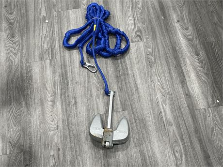 15LB ANCHOR WITH ROPE