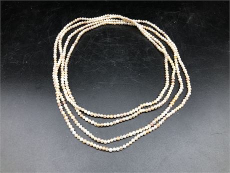LONG FRESH WATER PEARL NECKLACE