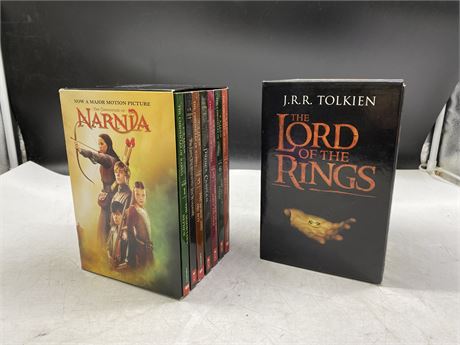 LORD OF THE RINGS & CHRONICLES OF NARNIA BOX SETS