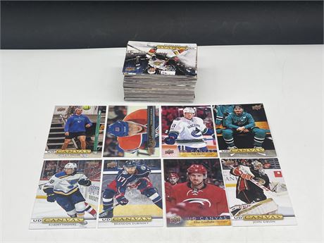 85 UD CANVAS CARDS