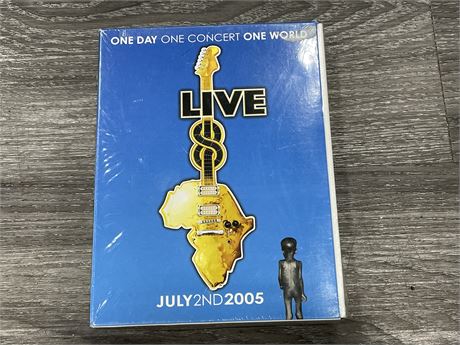 NEW SEALED LIVE AID 8 CONCERT DVD
