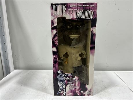 LOUIS ARMSTRONG COLLECTORS EDITION ANIMATED FIGURE (20” tall)