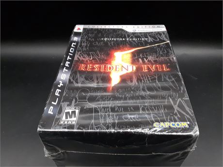 ULTRA RARE - SEALED - RESIDENT EVIL 5 COLLECTORS EDITION - PS3