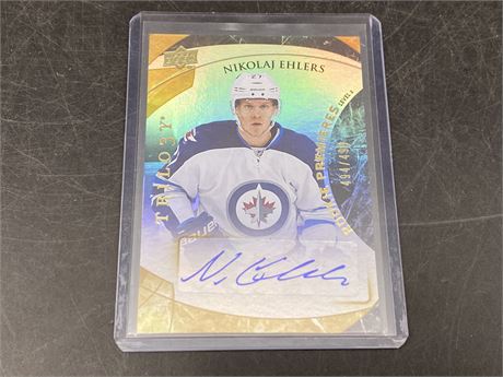 LIMITED EDITION EHLERS AUTOGRAPH CARD